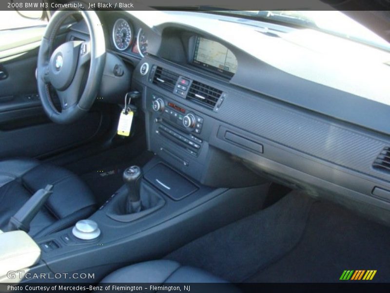 Jet Black / Black 2008 BMW M3 Convertible