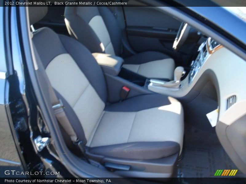 Black Granite Metallic / Cocoa/Cashmere 2012 Chevrolet Malibu LT