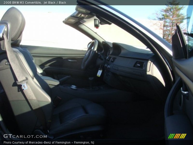 Jet Black / Black 2008 BMW M3 Convertible