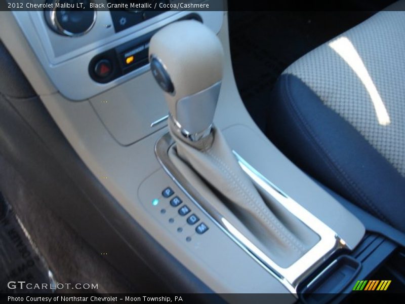 Black Granite Metallic / Cocoa/Cashmere 2012 Chevrolet Malibu LT
