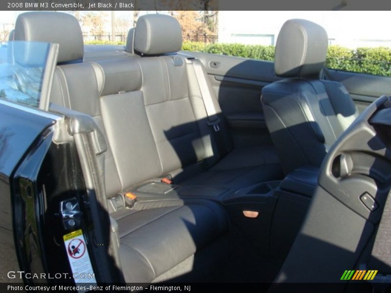 Jet Black / Black 2008 BMW M3 Convertible
