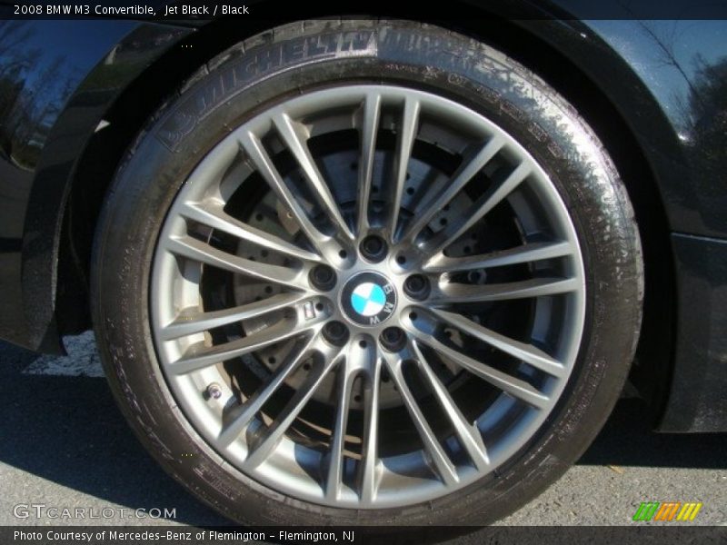 Jet Black / Black 2008 BMW M3 Convertible