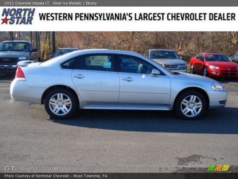 Silver Ice Metallic / Ebony 2012 Chevrolet Impala LT