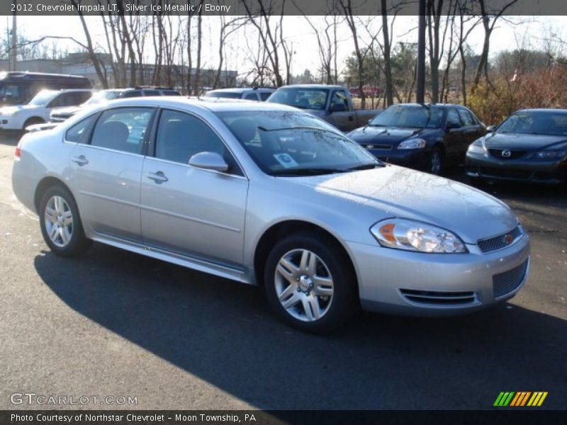 Silver Ice Metallic / Ebony 2012 Chevrolet Impala LT