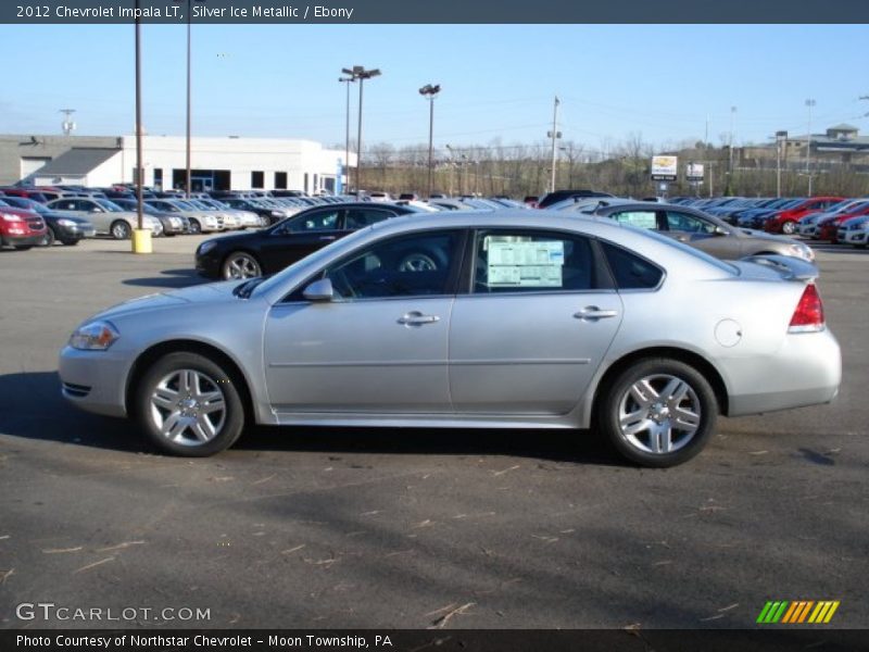 Silver Ice Metallic / Ebony 2012 Chevrolet Impala LT