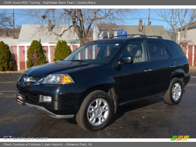 Nighthawk Black Pearl / Saddle/Black 2006 Acura MDX Touring