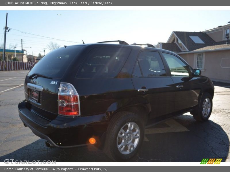 Nighthawk Black Pearl / Saddle/Black 2006 Acura MDX Touring