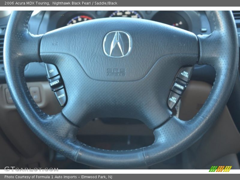 Nighthawk Black Pearl / Saddle/Black 2006 Acura MDX Touring