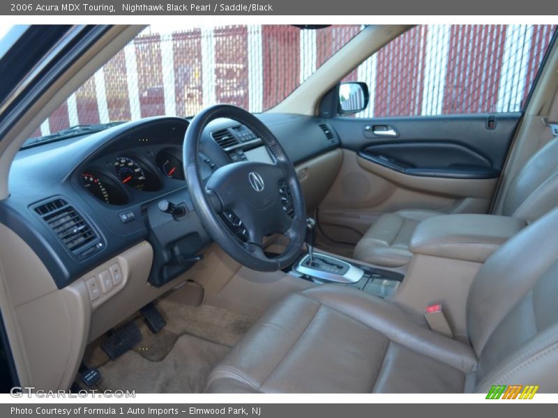 Nighthawk Black Pearl / Saddle/Black 2006 Acura MDX Touring