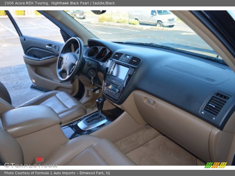 Nighthawk Black Pearl / Saddle/Black 2006 Acura MDX Touring