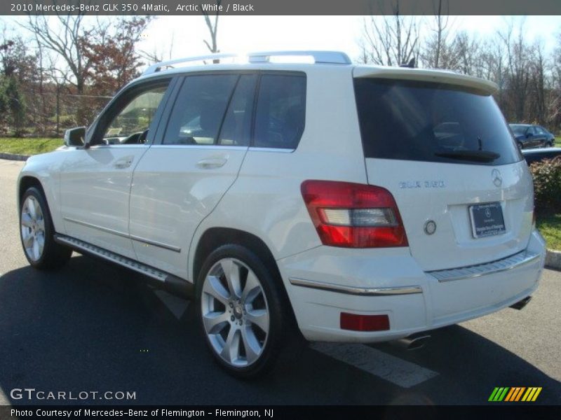 Arctic White / Black 2010 Mercedes-Benz GLK 350 4Matic