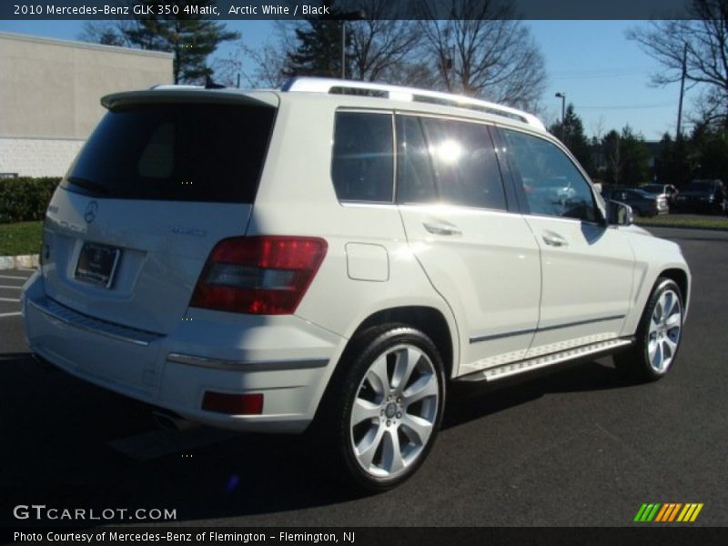 Arctic White / Black 2010 Mercedes-Benz GLK 350 4Matic