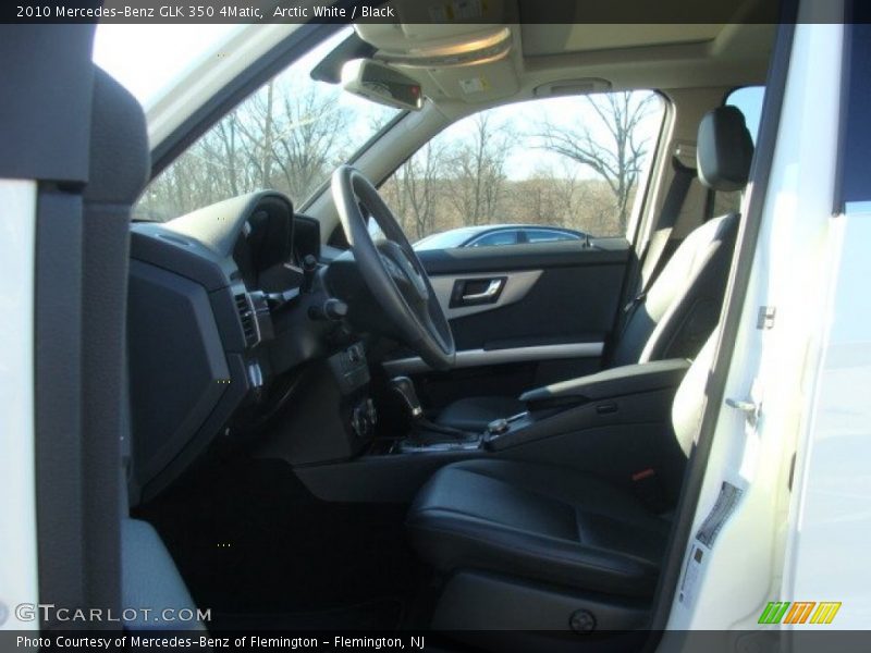 Arctic White / Black 2010 Mercedes-Benz GLK 350 4Matic