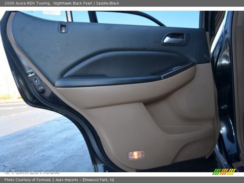 Nighthawk Black Pearl / Saddle/Black 2006 Acura MDX Touring