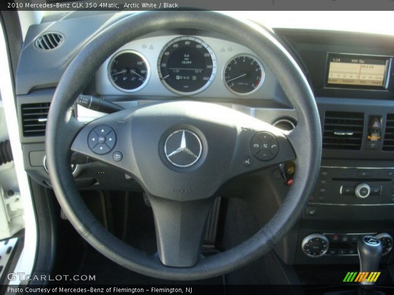 Arctic White / Black 2010 Mercedes-Benz GLK 350 4Matic