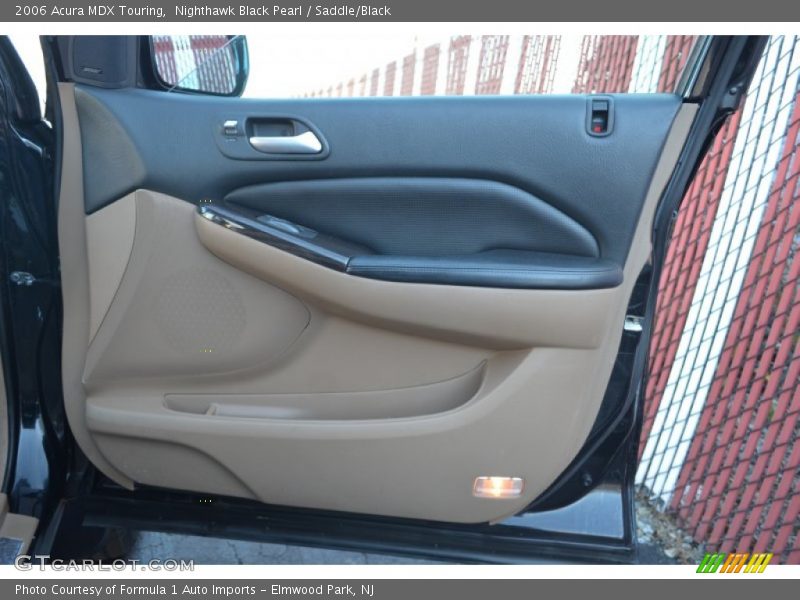 Nighthawk Black Pearl / Saddle/Black 2006 Acura MDX Touring