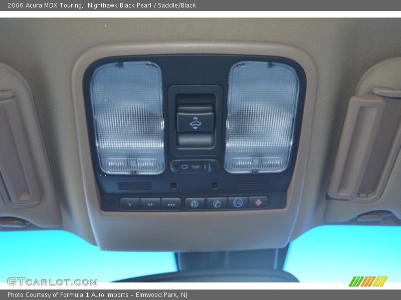 Nighthawk Black Pearl / Saddle/Black 2006 Acura MDX Touring
