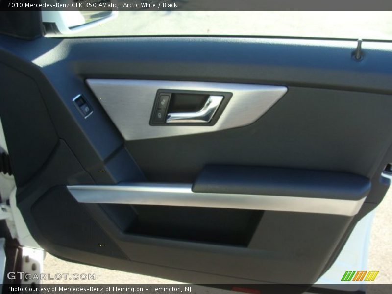 Arctic White / Black 2010 Mercedes-Benz GLK 350 4Matic