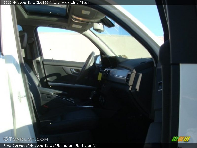Arctic White / Black 2010 Mercedes-Benz GLK 350 4Matic