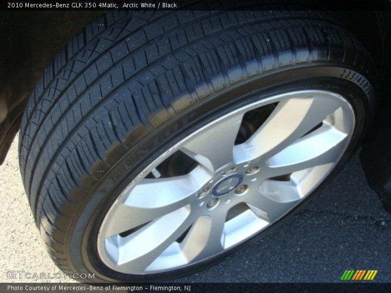Arctic White / Black 2010 Mercedes-Benz GLK 350 4Matic