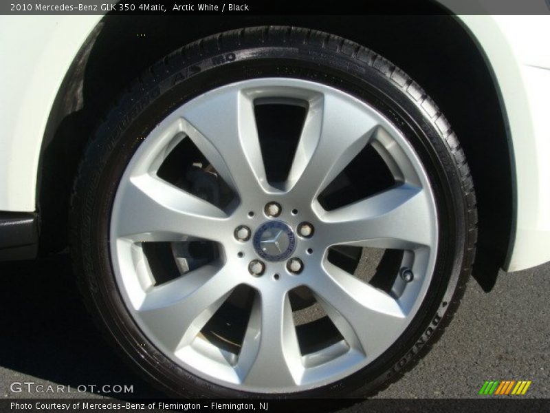 Arctic White / Black 2010 Mercedes-Benz GLK 350 4Matic