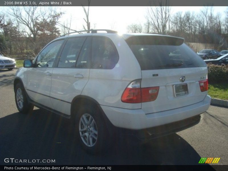 Alpine White / Black 2006 BMW X5 3.0i