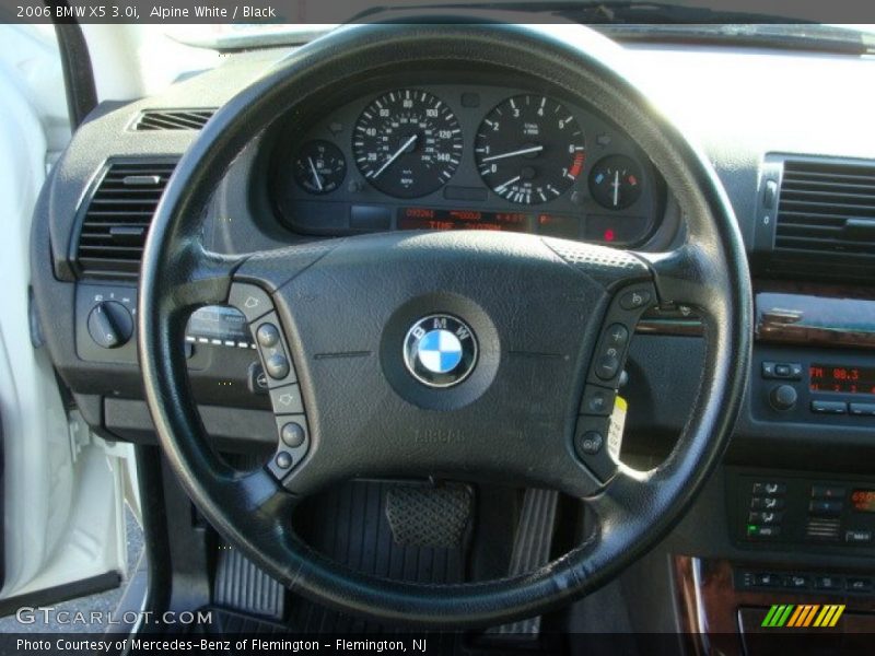 Alpine White / Black 2006 BMW X5 3.0i