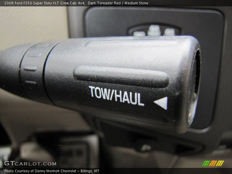 Dark Toreador Red / Medium Stone 2008 Ford F350 Super Duty XLT Crew Cab 4x4