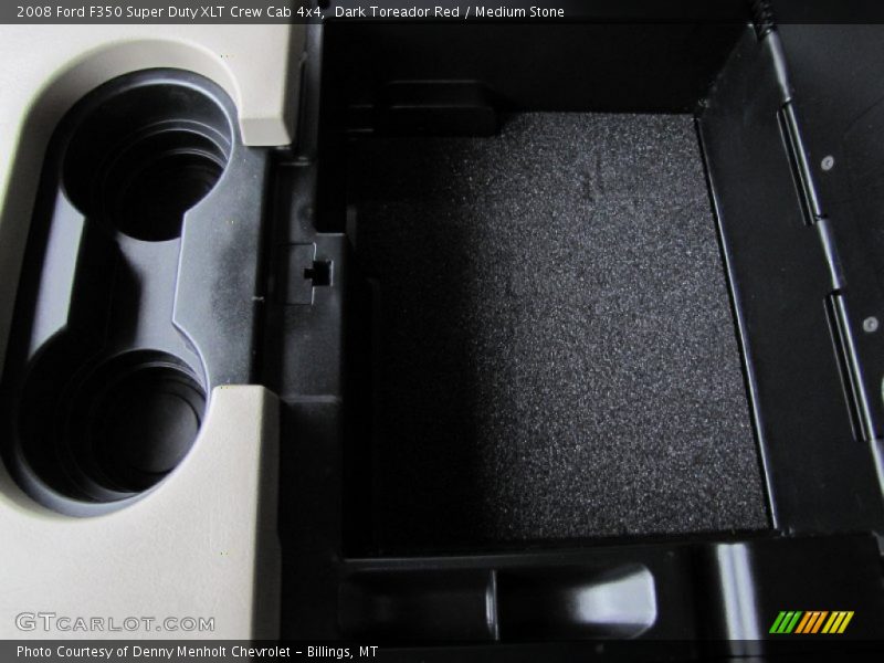 Dark Toreador Red / Medium Stone 2008 Ford F350 Super Duty XLT Crew Cab 4x4