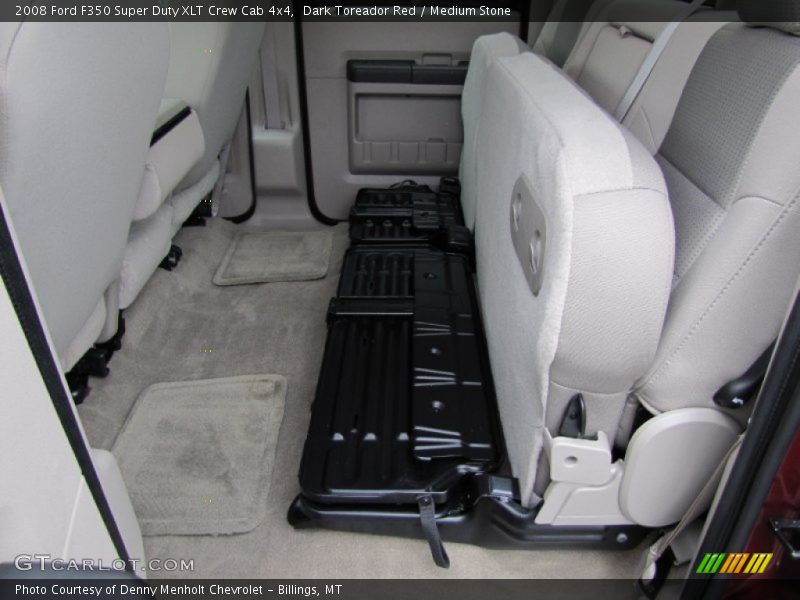 Dark Toreador Red / Medium Stone 2008 Ford F350 Super Duty XLT Crew Cab 4x4