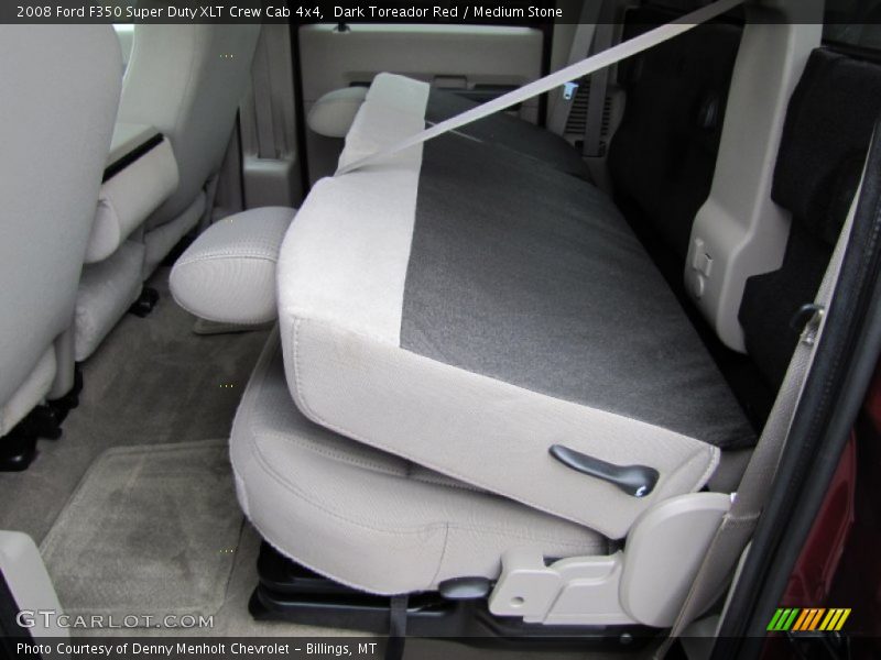 Dark Toreador Red / Medium Stone 2008 Ford F350 Super Duty XLT Crew Cab 4x4
