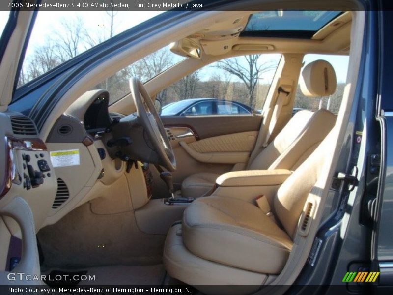 Flint Grey Metallic / Java 2006 Mercedes-Benz S 430 4Matic Sedan