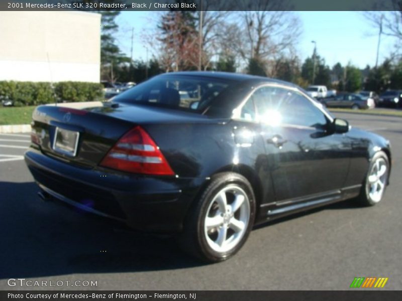 Black / Charcoal Black 2001 Mercedes-Benz SLK 320 Roadster