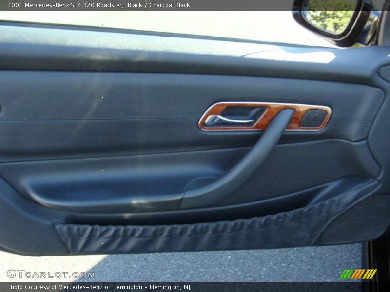 Black / Charcoal Black 2001 Mercedes-Benz SLK 320 Roadster