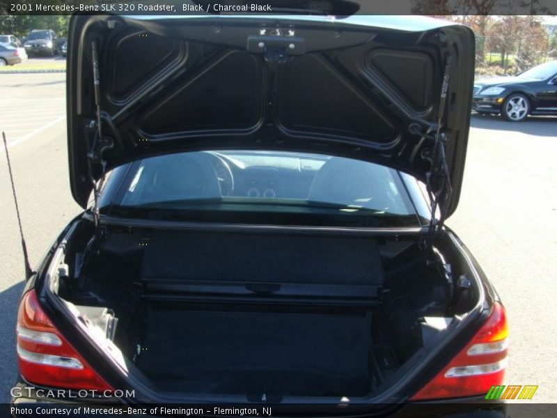 Black / Charcoal Black 2001 Mercedes-Benz SLK 320 Roadster