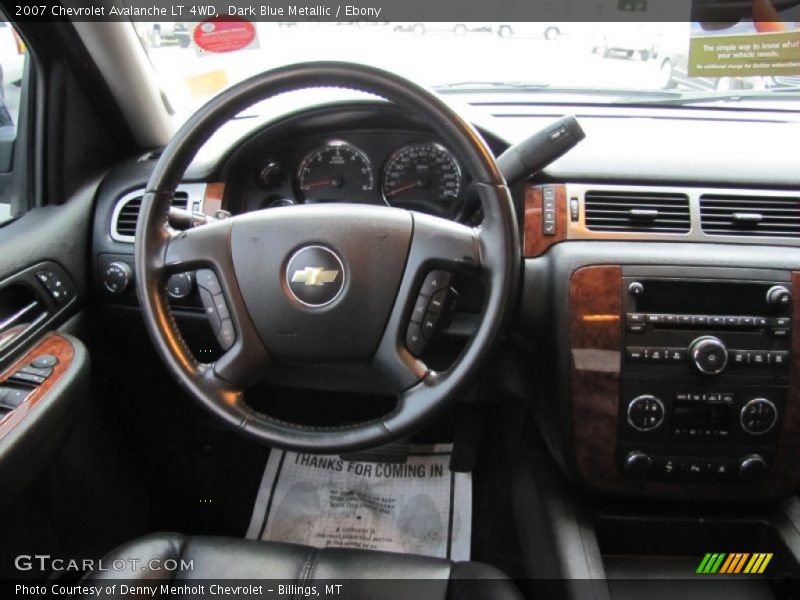 Dashboard of 2007 Avalanche LT 4WD