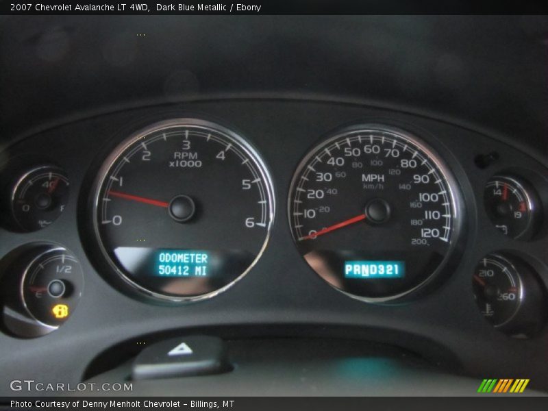  2007 Avalanche LT 4WD LT 4WD Gauges