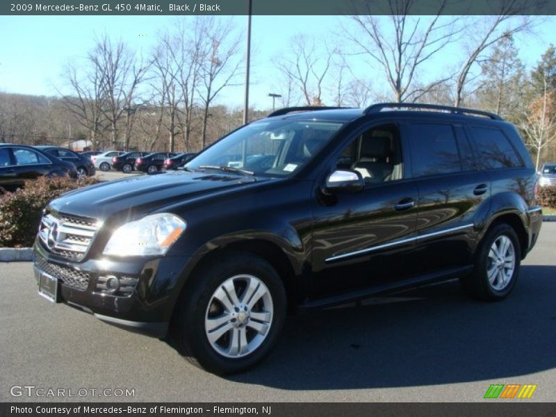 Black / Black 2009 Mercedes-Benz GL 450 4Matic