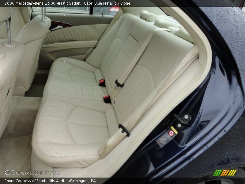  2006 E 500 4Matic Sedan Stone Interior
