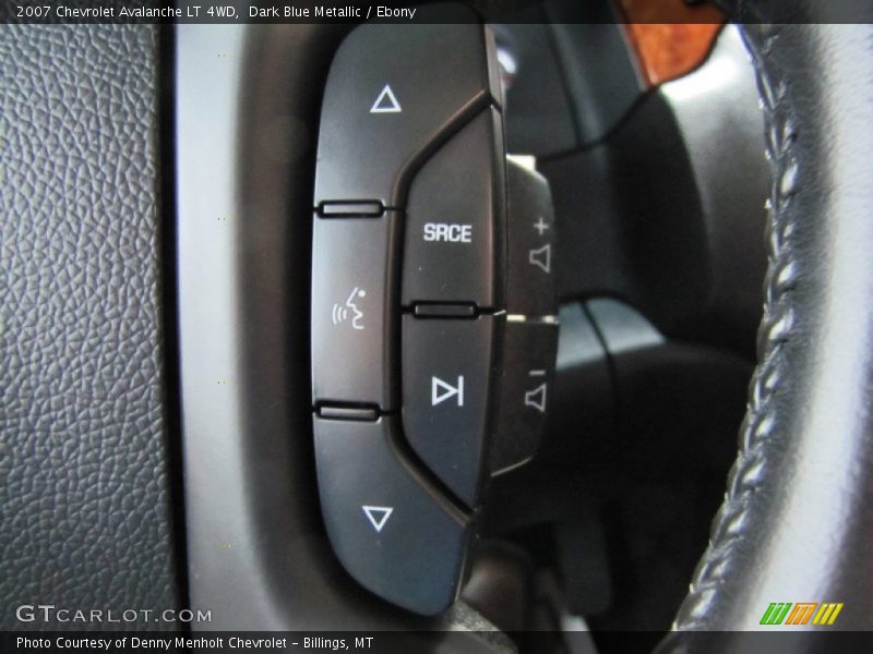 Dark Blue Metallic / Ebony 2007 Chevrolet Avalanche LT 4WD