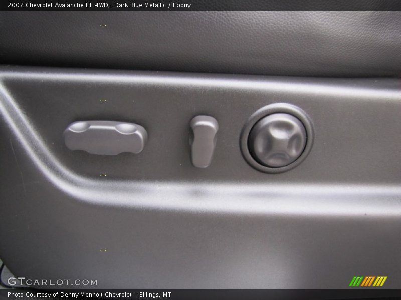 Dark Blue Metallic / Ebony 2007 Chevrolet Avalanche LT 4WD