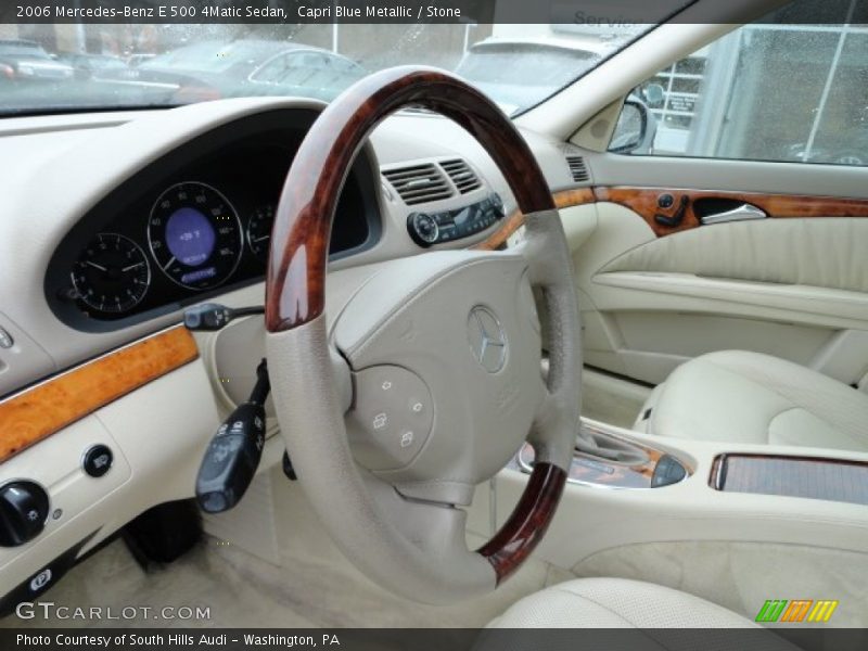  2006 E 500 4Matic Sedan Steering Wheel