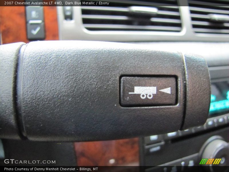 Dark Blue Metallic / Ebony 2007 Chevrolet Avalanche LT 4WD