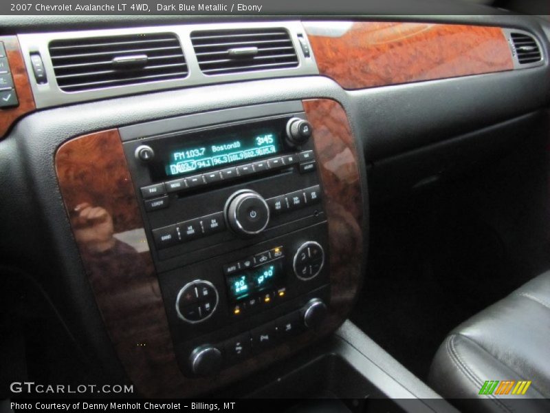 Dark Blue Metallic / Ebony 2007 Chevrolet Avalanche LT 4WD