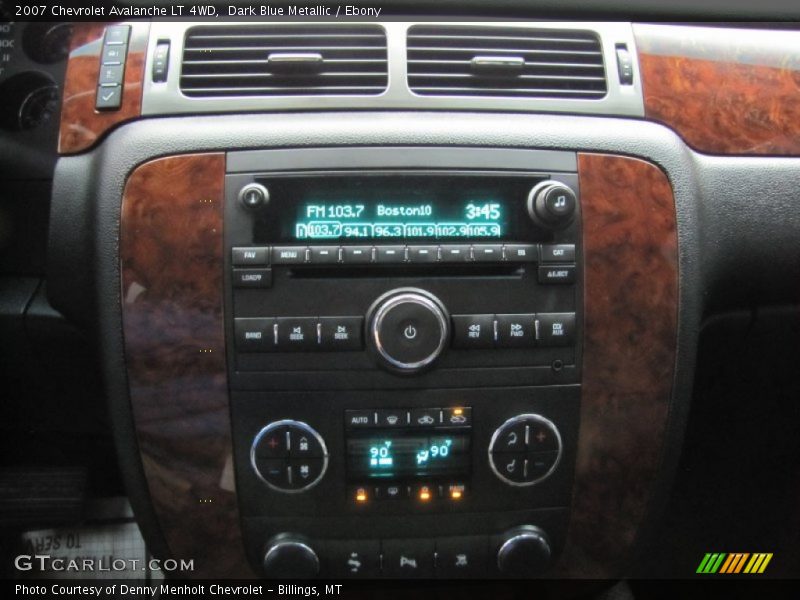 Dark Blue Metallic / Ebony 2007 Chevrolet Avalanche LT 4WD