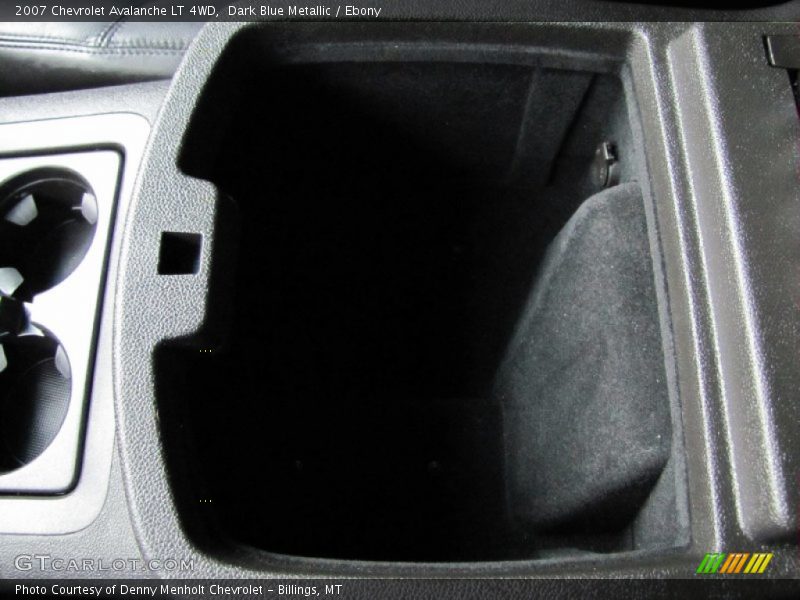 Dark Blue Metallic / Ebony 2007 Chevrolet Avalanche LT 4WD