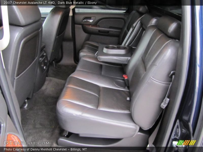  2007 Avalanche LT 4WD Ebony Interior