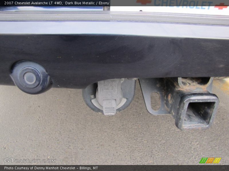 Dark Blue Metallic / Ebony 2007 Chevrolet Avalanche LT 4WD