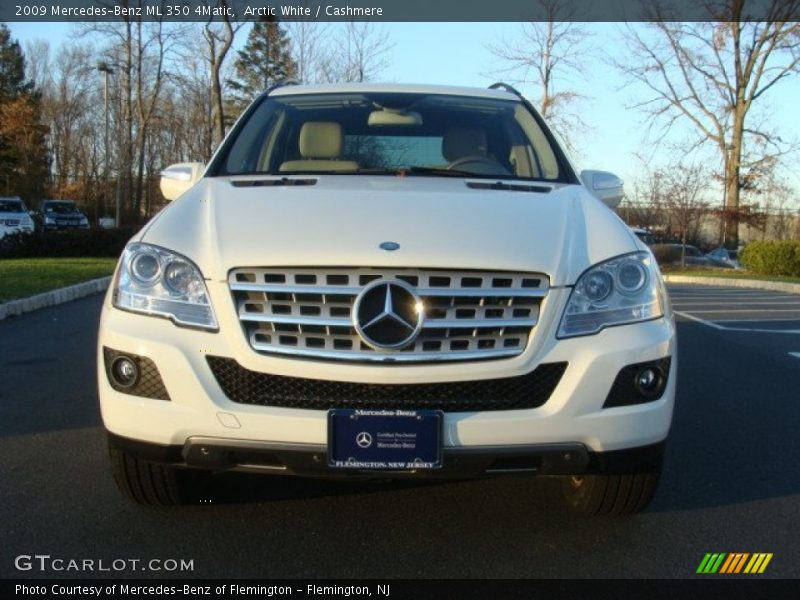 Arctic White / Cashmere 2009 Mercedes-Benz ML 350 4Matic