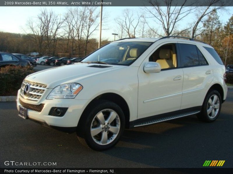 Arctic White / Cashmere 2009 Mercedes-Benz ML 350 4Matic